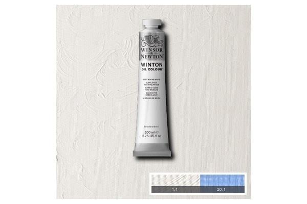 Winton Oil Col 200Ml (77) Soft Mixing White 415 in de groep SPORT, VRIJE TIJD & HOBBY / Hobby / Schilderen & tekenen / Kunstenaarkleuren / Olieverf bij TP E-commerce Nordic AB (A09072)