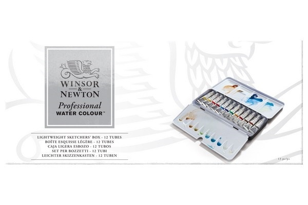 Professional Watercolour 12x5ml tuber in de groep SPORT, VRIJE TIJD & HOBBY / Hobby / Schilderen & tekenen / Kunstenaarkleuren / Aquarelkleuren bij TP E-commerce Nordic AB (A09170)