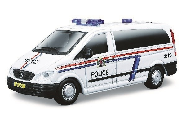 Police Mercedes-Benz Vito 1:50 in de groep SPEELGOED, KINDER- & BABYPRODUCTEN / Speelgoed / Speelgoedauto\'s bij TP E-commerce Nordic AB (A09203)