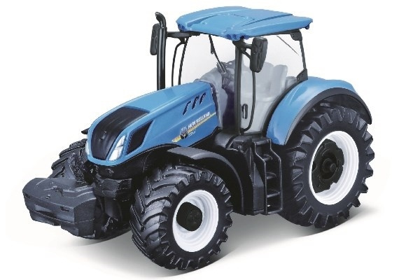 Tractor New Holland T7.315 10cm blue in de groep SPEELGOED, KINDER- & BABYPRODUCTEN / Speelgoed / Speelgoedauto\'s bij TP E-commerce Nordic AB (A09237)