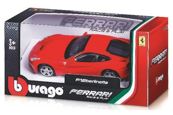 Ferrari 1:43 ass. in de groep SPEELGOED, KINDER- & BABYPRODUCTEN / Speelgoed / Speelgoedauto\'s bij TP E-commerce Nordic AB (A09255)