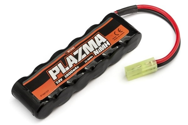 Plazma 7.2V 1600mAh NiMH Mini Stick Battery Pack in de groep SPEELGOED, KINDER- & BABYPRODUCTEN / Op afstand bestuurbaar / RC-batterijen / NiMH / 7,2V bij TP E-commerce Nordic AB (A09498)
