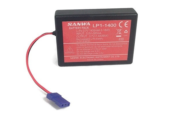 Li-Po Battery 1 cell 3,7V 1400mAh for MT-44 in de groep SPEELGOED, KINDER- & BABYPRODUCTEN / Op afstand bestuurbaar / RC-batterijen / LiPo / 3,7V bij TP E-commerce Nordic AB (A09507)