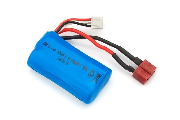 Battery Pack (Li-ion 7.4V, 800mAH), W/Dean Plug in de groep SPEELGOED, KINDER- & BABYPRODUCTEN / Op afstand bestuurbaar / RC-batterijen / LiPo / 7,4V bij TP E-commerce Nordic AB (A09509)