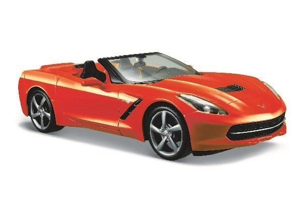 Corvette Stingray Convertible 2014 1:24 Röd in de groep SPEELGOED, KINDER- & BABYPRODUCTEN / Speelgoed / Speelgoedauto\'s bij TP E-commerce Nordic AB (A09672)