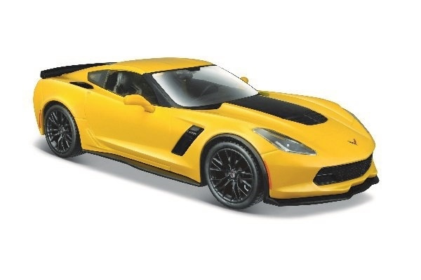 Corvette Z06 2015 1:24 Gul in de groep SPEELGOED, KINDER- & BABYPRODUCTEN / Speelgoed / Speelgoedauto\'s bij TP E-commerce Nordic AB (A09673)