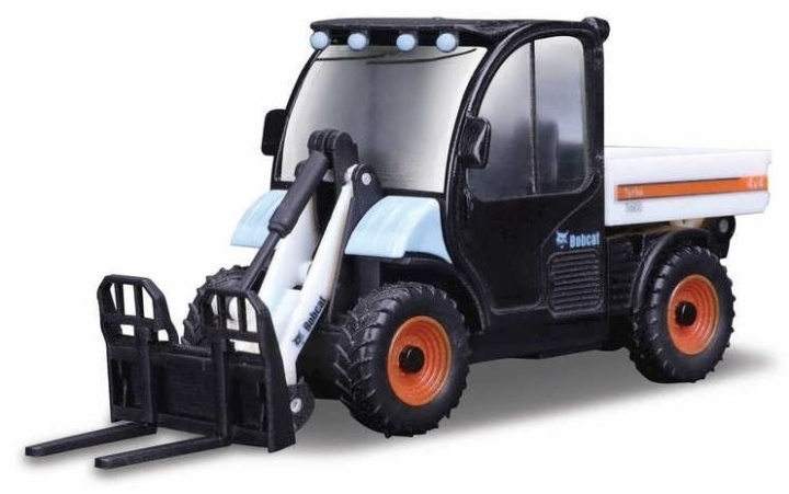 Bobcat Toolcat 5600 med Pallgaffel in de groep SPEELGOED, KINDER- & BABYPRODUCTEN / Speelgoed / Speelgoedauto\'s bij TP E-commerce Nordic AB (A09900)