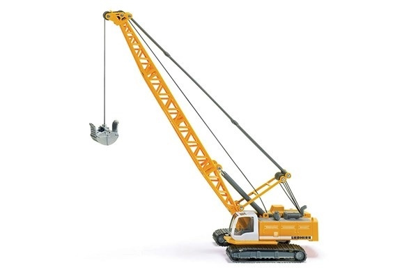 Kabelkran 1:87 Gul in de groep SPEELGOED, KINDER- & BABYPRODUCTEN / Speelgoed / Speelgoedauto\'s bij TP E-commerce Nordic AB (A09988)