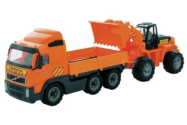 Volvo Lastbil med Dumper 865x225x325mm in de groep SPEELGOED, KINDER- & BABYPRODUCTEN / Speelgoed / Speelgoedauto\'s bij TP E-commerce Nordic AB (A10051)