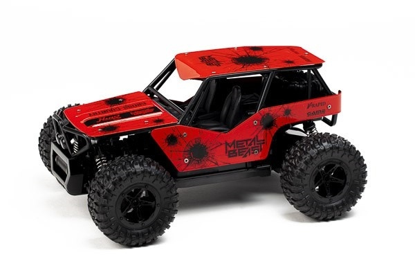 Metal Beast 1:16 6V 500mAh R/C, Röd in de groep SPEELGOED, KINDER- & BABYPRODUCTEN / Speelgoed / Speelgoedauto\'s bij TP E-commerce Nordic AB (A10095)