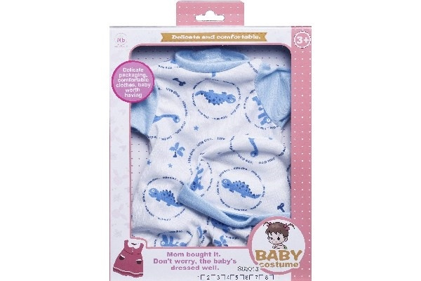 Sparkdräkt med hatt till Miller Baby Dockor in de groep SPEELGOED, KINDER- & BABYPRODUCTEN / Speelgoed / Docks & Accessoires bij TP E-commerce Nordic AB (A10126)