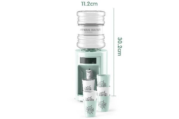 Home Elektrisk vattendispenser med 6 muggar 30,2x11,2cm in de groep SPEELGOED, KINDER- & BABYPRODUCTEN / Speelgoed / Klein huis en rollenspel bij TP E-commerce Nordic AB (A10160)