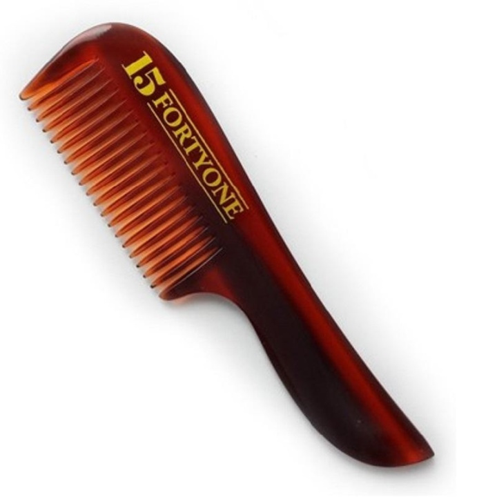 1541 London Pocket Size Moustache Comb in de groep BEAUTY & HEALTH / Haar & Styling / Scheren & Trimmen / Baardkammen & Scheerborstels bij TP E-commerce Nordic AB (A10187)