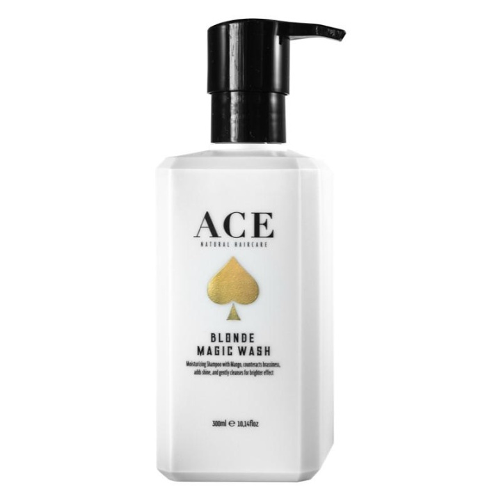 Ace Natural Haircare Blonde Magic Wash 300ml in de groep BEAUTY & HEALTH / Haar & Styling / Haarverzorging / Shampoo bij TP E-commerce Nordic AB (A10195)