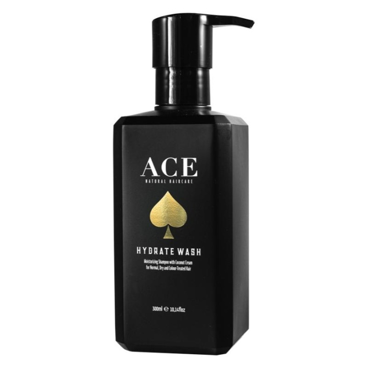 Ace Natural Haircare Hydrate Wash 300ml in de groep BEAUTY & HEALTH / Haar & Styling / Haarverzorging / Shampoo bij TP E-commerce Nordic AB (A10198)
