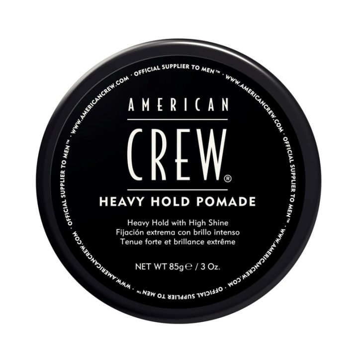 American Crew Heavy Hold Pomade 85g in de groep BEAUTY & HEALTH / Haar & Styling / Hair styling / Haarwax bij TP E-commerce Nordic AB (A10228)