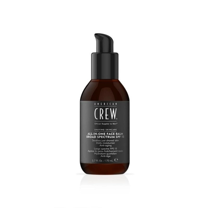 American Crew Shaving Skincare All-In-One Face Balm 170ml in de groep BEAUTY & HEALTH / Huidsverzorging / Gezicht / Dagcrème bij TP E-commerce Nordic AB (A10232)