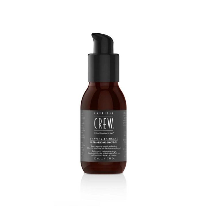 American Crew Shaving Skincare Ultra Gliding Shave Oil 50ml in de groep BEAUTY & HEALTH / Haar & Styling / Baardverzorging / Baardolie bij TP E-commerce Nordic AB (A10234)