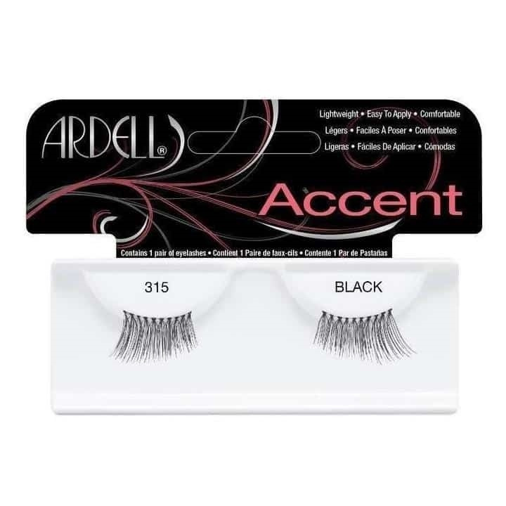 Ardell Accent Lashes 315 Black in de groep BEAUTY & HEALTH / Makeup / Ogen & Wenkbrauwen / Nepwimpers bij TP E-commerce Nordic AB (A10248)