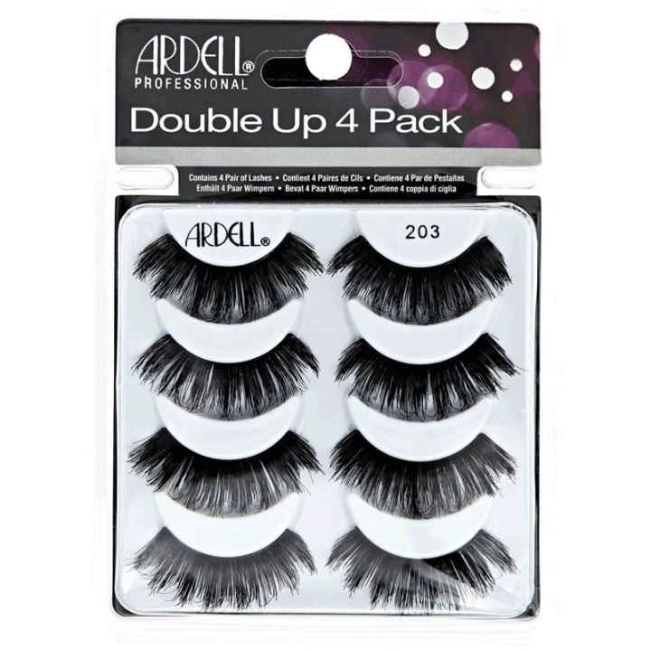 Ardell Double Up 4 Pack 203 in de groep BEAUTY & HEALTH / Makeup / Ogen & Wenkbrauwen / Nepwimpers bij TP E-commerce Nordic AB (A10255)
