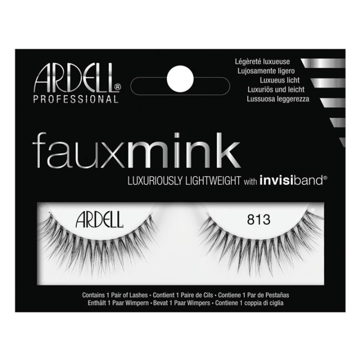 Ardell Faux Mink 813 in de groep BEAUTY & HEALTH / Makeup / Ogen & Wenkbrauwen / Nepwimpers bij TP E-commerce Nordic AB (A10267)
