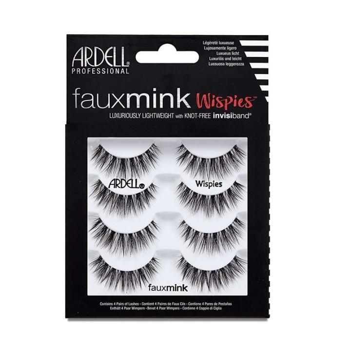 Ardell Faux Mink Wispies Multipack in de groep BEAUTY & HEALTH / Makeup / Ogen & Wenkbrauwen / Nepwimpers bij TP E-commerce Nordic AB (A10274)