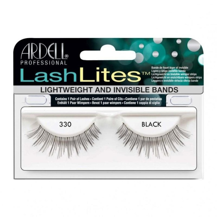 Ardell Lash Lites 330 Black in de groep BEAUTY & HEALTH / Makeup / Ogen & Wenkbrauwen / Nepwimpers bij TP E-commerce Nordic AB (A10292)