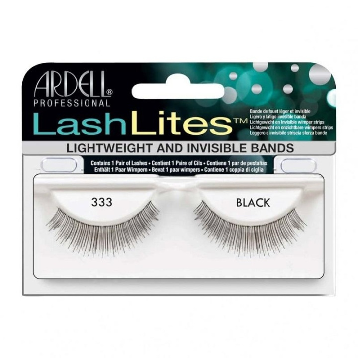 Ardell Lash Lites 333 Black in de groep BEAUTY & HEALTH / Makeup / Ogen & Wenkbrauwen / Nepwimpers bij TP E-commerce Nordic AB (A10295)