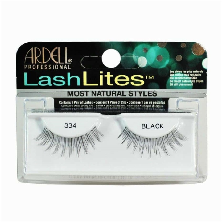 Ardell Lash Lites 334 Black in de groep BEAUTY & HEALTH / Makeup / Ogen & Wenkbrauwen / Nepwimpers bij TP E-commerce Nordic AB (A10296)