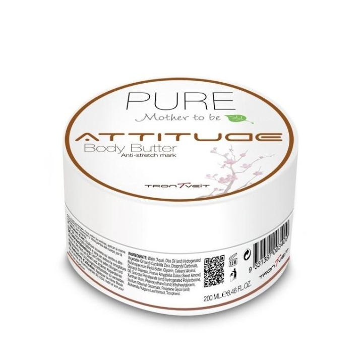 Attitude PURE Mother to be Body Butter 200ml in de groep BEAUTY & HEALTH / Huidsverzorging / Lichaamsverzorging / Body lotion bij TP E-commerce Nordic AB (A10349)