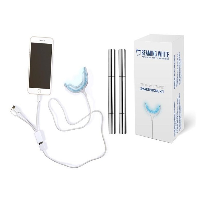 Beaming White Teeth Whitening Smartphone Kit in de groep BEAUTY & HEALTH / Mondverzorging / Whitening producten bij TP E-commerce Nordic AB (A10391)