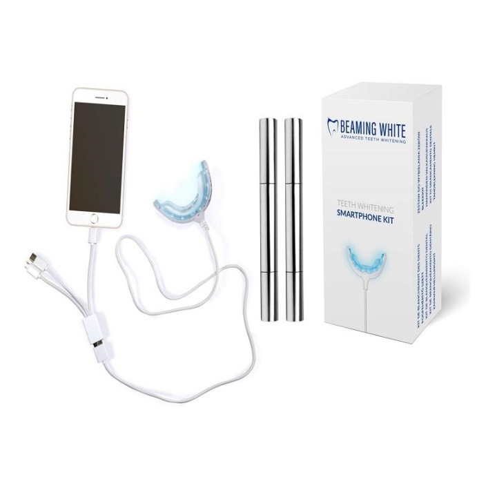 Beaming White Tanden Bleken Smartphone Kit in de groep BEAUTY & HEALTH / Mondverzorging / Whitening producten bij TP E-commerce Nordic AB (A10391)