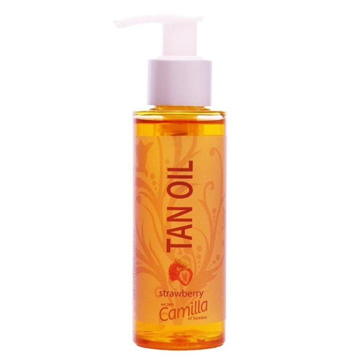 Camilla of Sweden Tan Oil Strawberry 100ml in de groep BEAUTY & HEALTH / Huidsverzorging / Zonnebank / Zonnebescherming bij TP E-commerce Nordic AB (A10603)