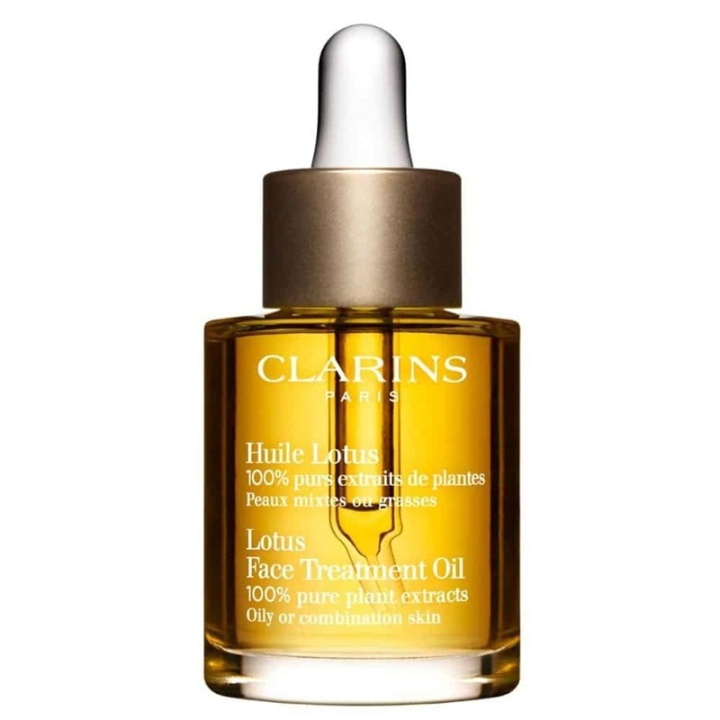 Clarins Lotus Face Treatment Oil 30ml in de groep BEAUTY & HEALTH / Huidsverzorging / Gezicht / Gezichtsolie bij TP E-commerce Nordic AB (A10641)
