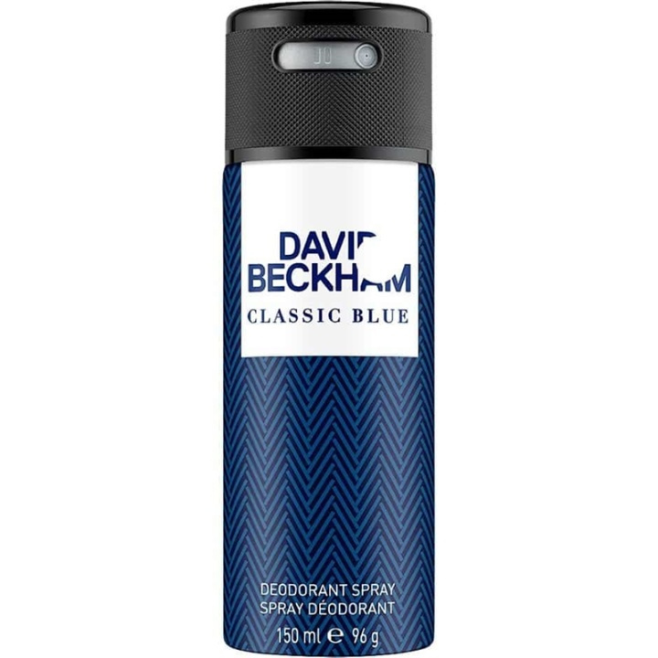 David Beckham Classic Blue Deodorant 150ml in de groep BEAUTY & HEALTH / Geuren & Parfum / Deodorant / Deodorant voor vrouwen bij TP E-commerce Nordic AB (A10710)