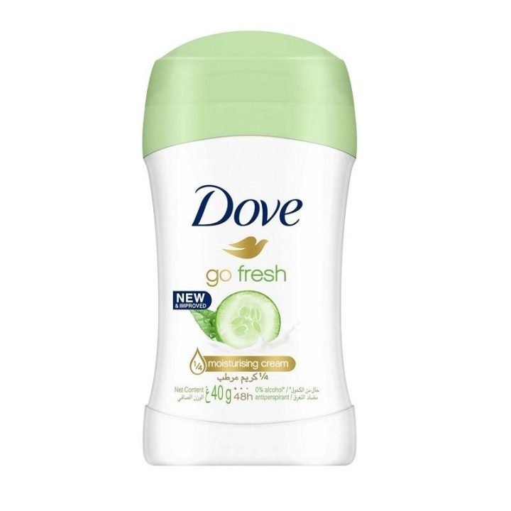 Dove Deostick - Cucumber and Green Tea 40ml in de groep BEAUTY & HEALTH / Geuren & Parfum / Deodorant / Deodorant voor mannen bij TP E-commerce Nordic AB (A10784)