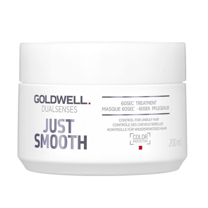 Goldwell Dualsenses Just Smooth 60 sec Treatment Mask 200ml in de groep BEAUTY & HEALTH / Haar & Styling / Haarverzorging / Haarmasker bij TP E-commerce Nordic AB (A10941)