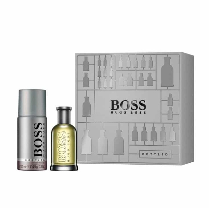 Giftset Hugo Boss Bottled Edt 50ml + Deospray 150ml in de groep BEAUTY & HEALTH / Geuren & Parfum / Parfum / Parfumdoosjes bij TP E-commerce Nordic AB (A10990)