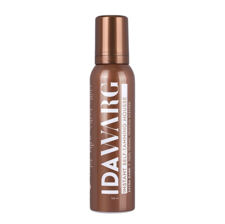 Ida Warg Instant Self Tanning Mousse Extra Dark 150ml in de groep BEAUTY & HEALTH / Huidsverzorging / Zonnebank / Bruin zonder zon bij TP E-commerce Nordic AB (A11034)