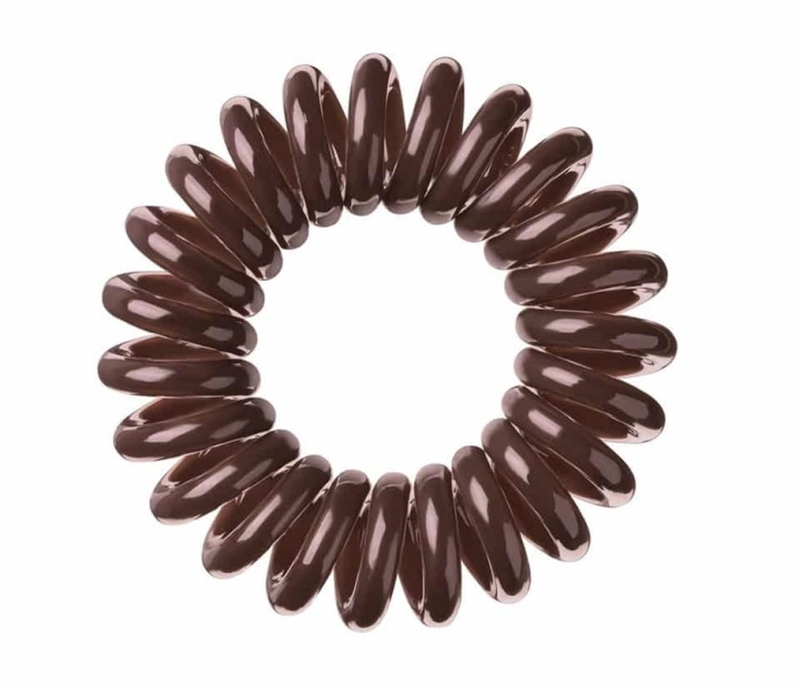 Invisibobble Hair Ring Brown 3-pack in de groep BEAUTY & HEALTH / Haar & Styling / Haaraccessoires bij TP E-commerce Nordic AB (A11068)