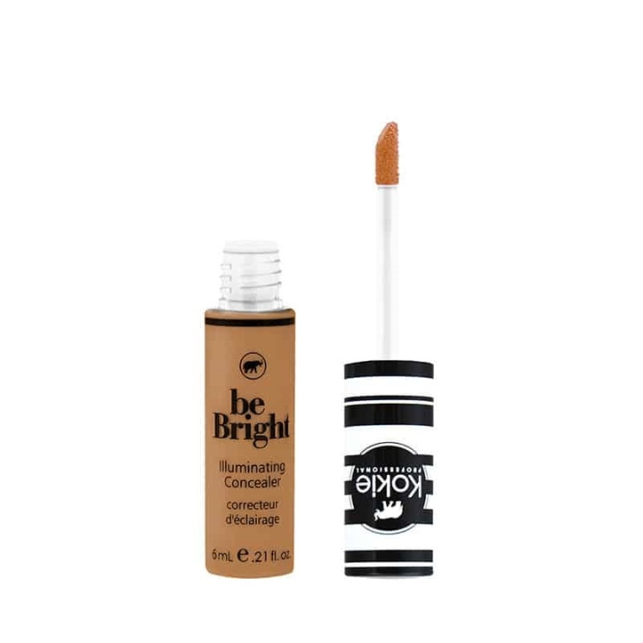 Kokie Be Bright Illuminating Concealer - Deep Tan in de groep BEAUTY & HEALTH / Makeup / Make-up gezicht / Concealer bij TP E-commerce Nordic AB (A11157)