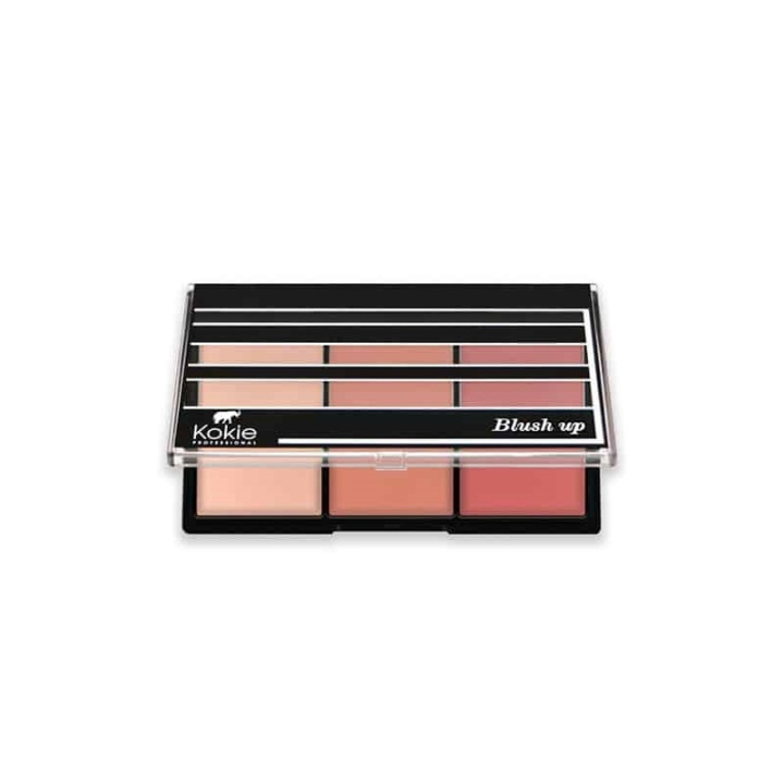 Kokie Blush Up Blush Palette - Rose Glow in de groep BEAUTY & HEALTH / Makeup / Make-up gezicht / Rouge / Bronzer bij TP E-commerce Nordic AB (A11176)