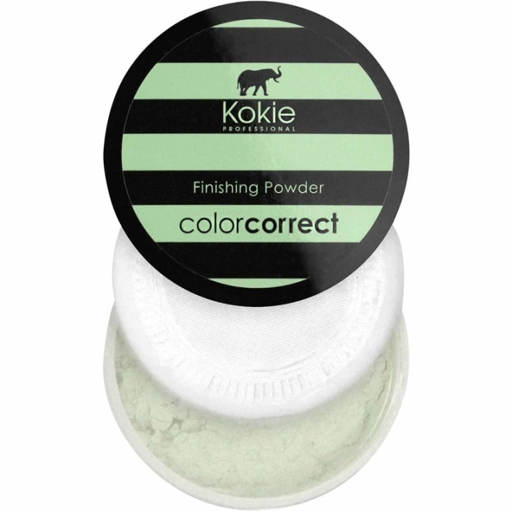 Kokie Color Correct Setting Powder - Green Redness Correction in de groep BEAUTY & HEALTH / Makeup / Make-up gezicht / Poeder bij TP E-commerce Nordic AB (A11188)