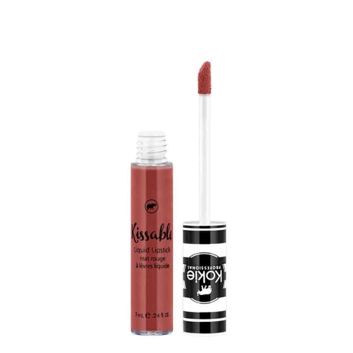 Kokie Kissable Matte Liquid Lipstick - Mad About Mauve in de groep BEAUTY & HEALTH / Makeup / Lippen / Lippenstift bij TP E-commerce Nordic AB (A11296)