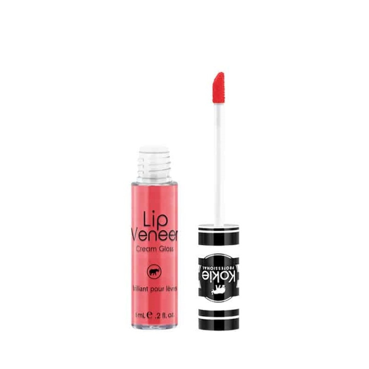Kokie Lip Veneer Cream Lip Gloss - Tickled Pink in de groep BEAUTY & HEALTH / Makeup / Lippen / Lipp gloss bij TP E-commerce Nordic AB (A11404)