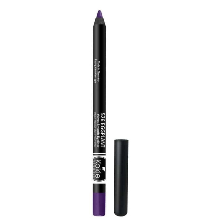 Kokie Velvet Smooth Eyeliner - Eggplant in de groep BEAUTY & HEALTH / Makeup / Ogen & Wenkbrauwen / Eyeliner / Kajal bij TP E-commerce Nordic AB (A11556)