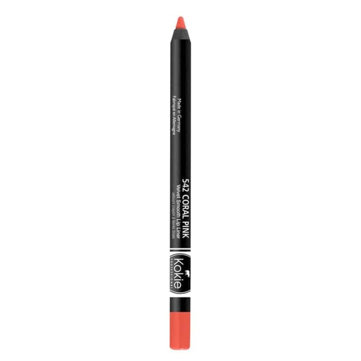 Kokie Velvet Smooth Lip Liner - Coral Pink in de groep BEAUTY & HEALTH / Makeup / Lippen / Lippen liner bij TP E-commerce Nordic AB (A11563)