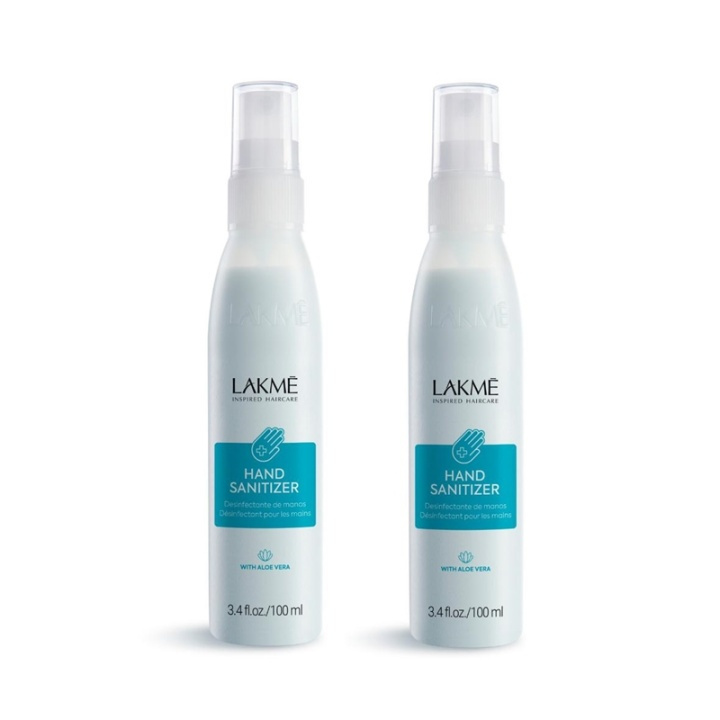 2-pack Lakmé Hand Sanitizer With Aloe Vera 100ml in de groep BEAUTY & HEALTH / Gezondheidszorg / handdesinfectie bij TP E-commerce Nordic AB (A11585)