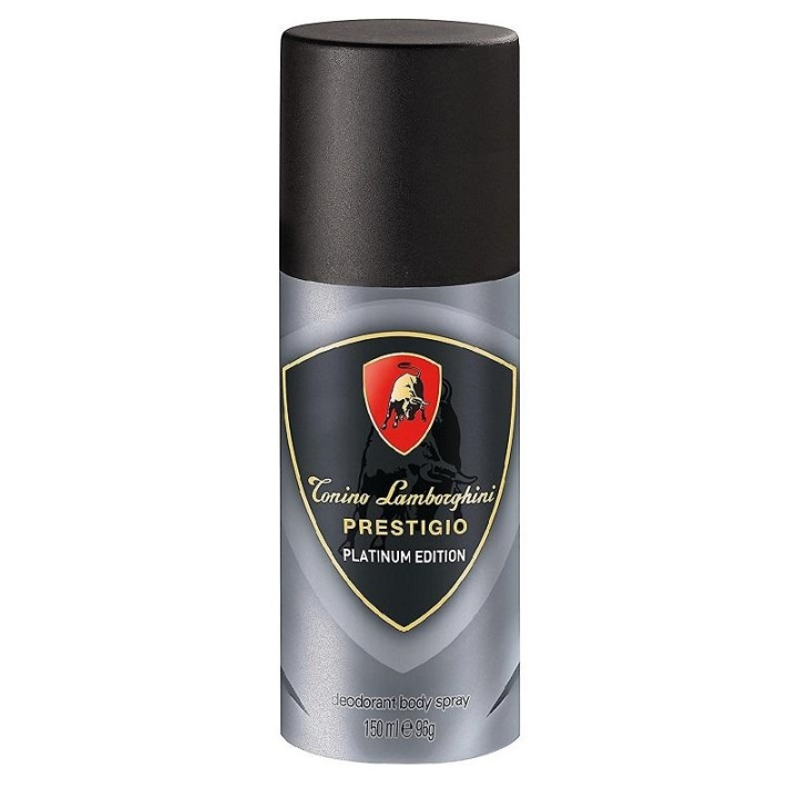 Lamborghini Prestigo Platinum Edition Deo Spray 150ml in de groep BEAUTY & HEALTH / Geuren & Parfum / Deodorant / Deodorant voor vrouwen bij TP E-commerce Nordic AB (A11606)