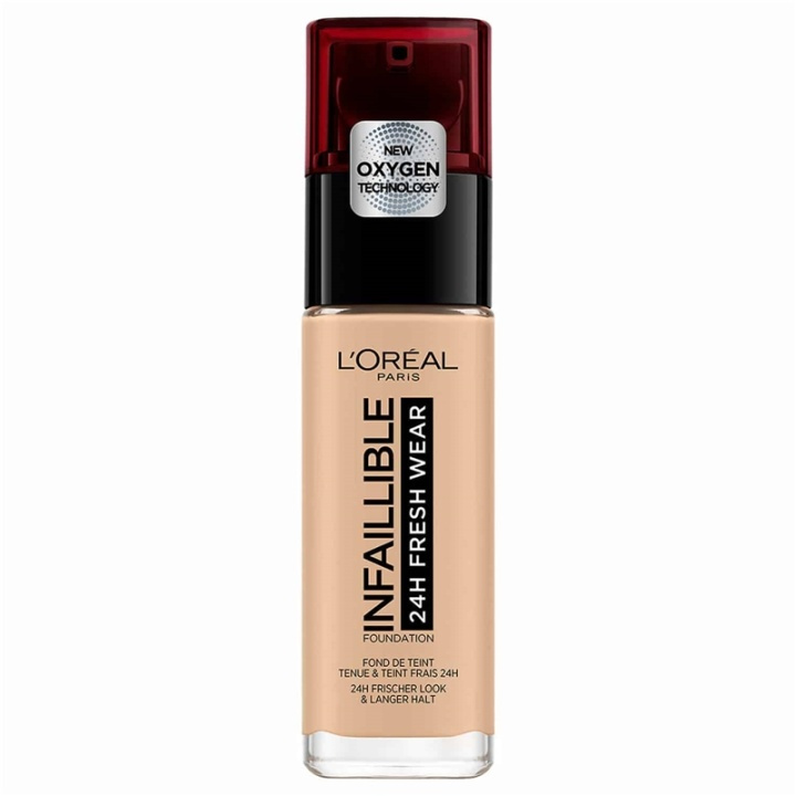 LOreal Paris Infallible 24H Fresh Wear 125 Natural Rose 30ml in de groep BEAUTY & HEALTH / Makeup / Make-up gezicht / Foundation bij TP E-commerce Nordic AB (A11663)